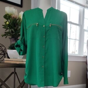 Green Women's Top